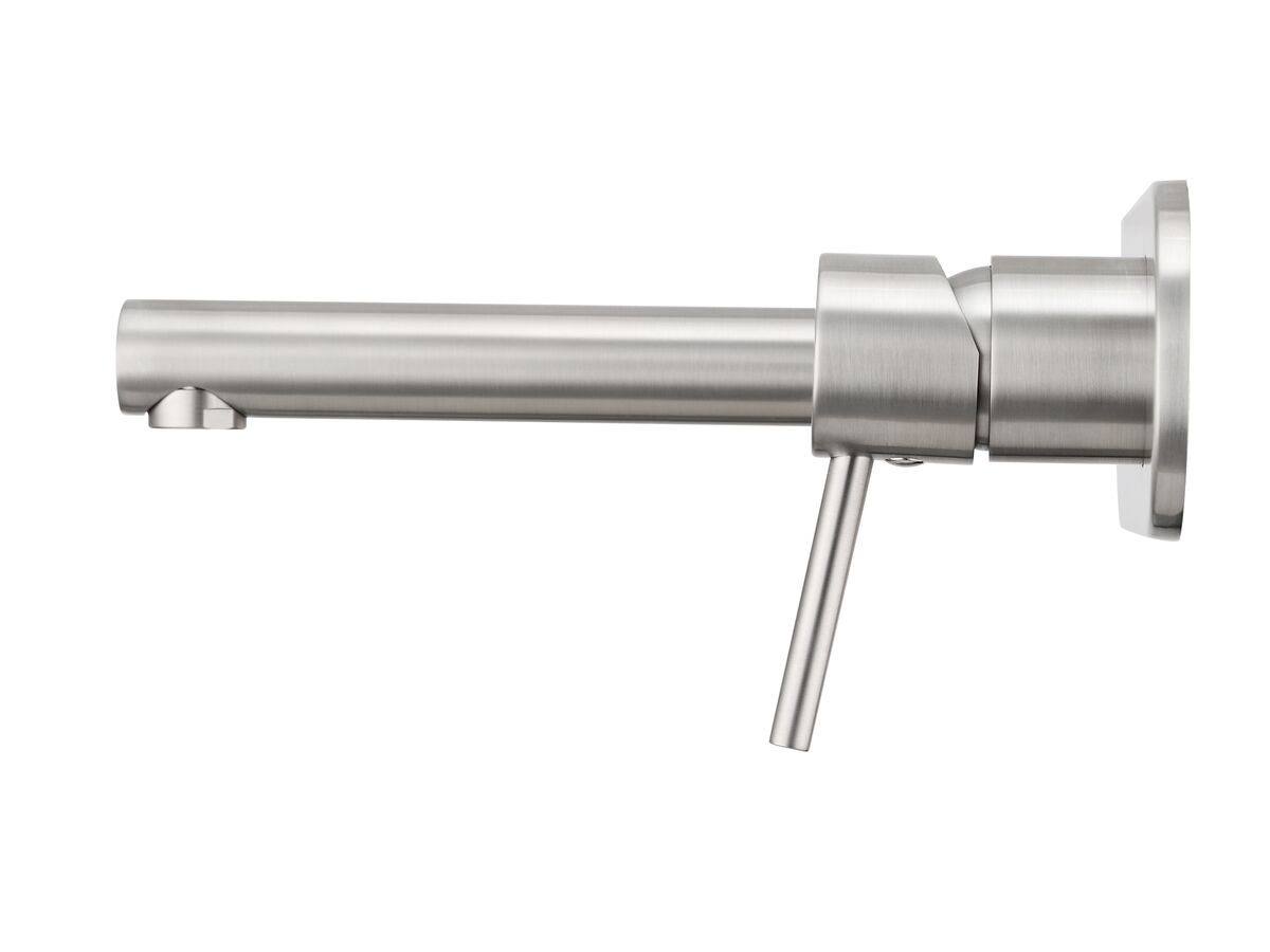 Mizu Drift MK2 Wall Bath Mixer Trimset 200mm Brushed Nickel