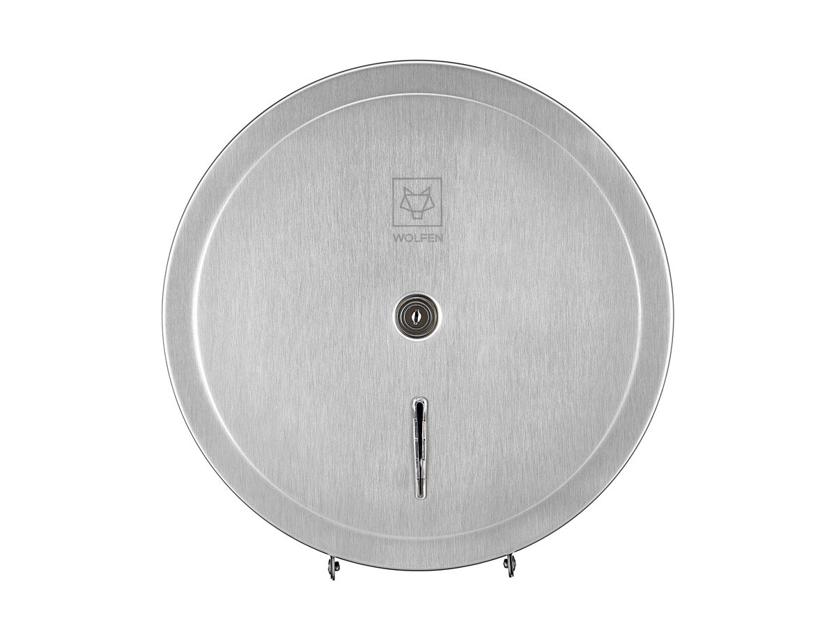 Wolfen Jumbo Toilet Paper Dispenser Stainless Steel from Reece