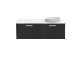 Kado Neue All-Drawer 1200 Right Offset Bowl Wall Hung Caesarstone