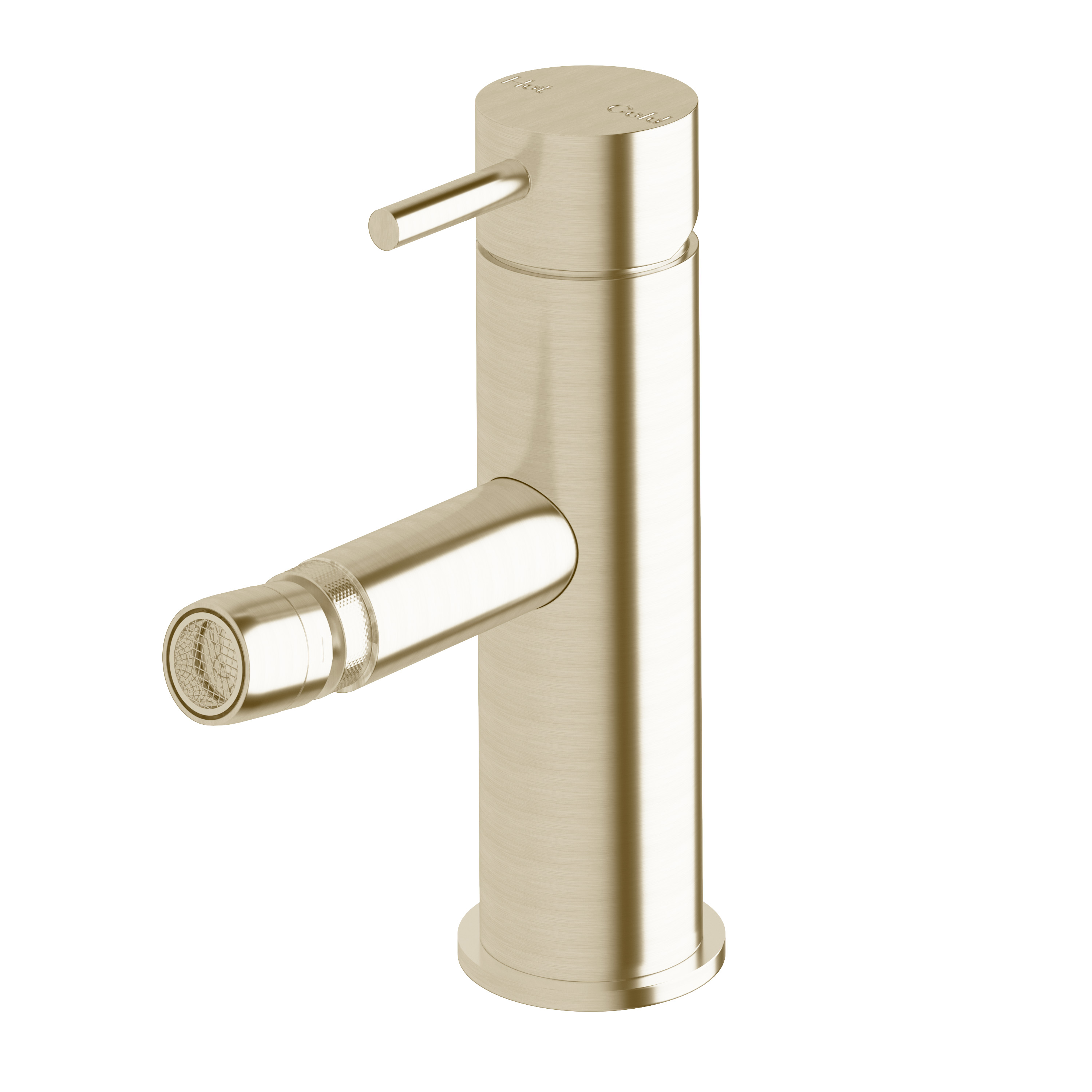 Sussex Scala Bidet Mixer Tap LUX PVD Brushed Platinum Gold from Reece