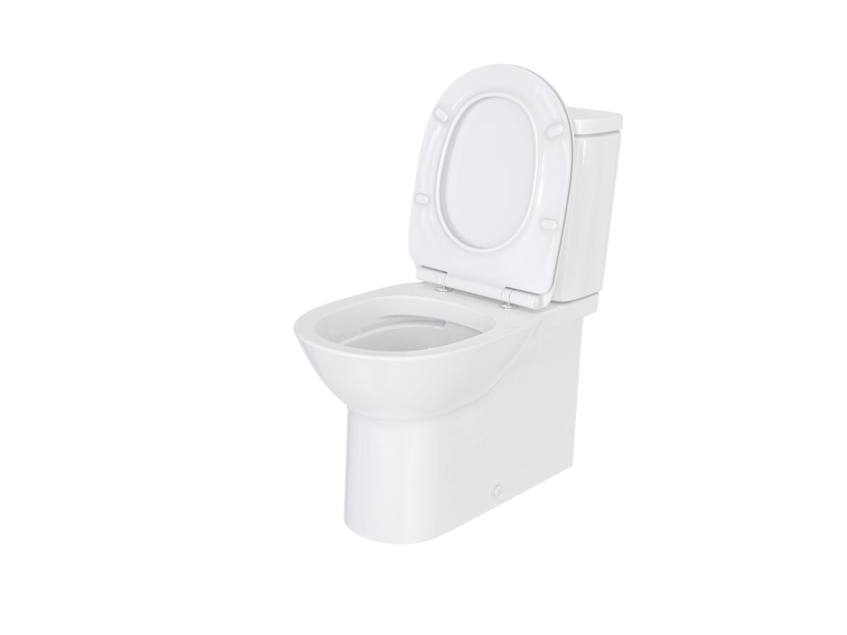 Roca Debba Rimless Close Coupled Back To Wall Back Inlet Toilet Suite