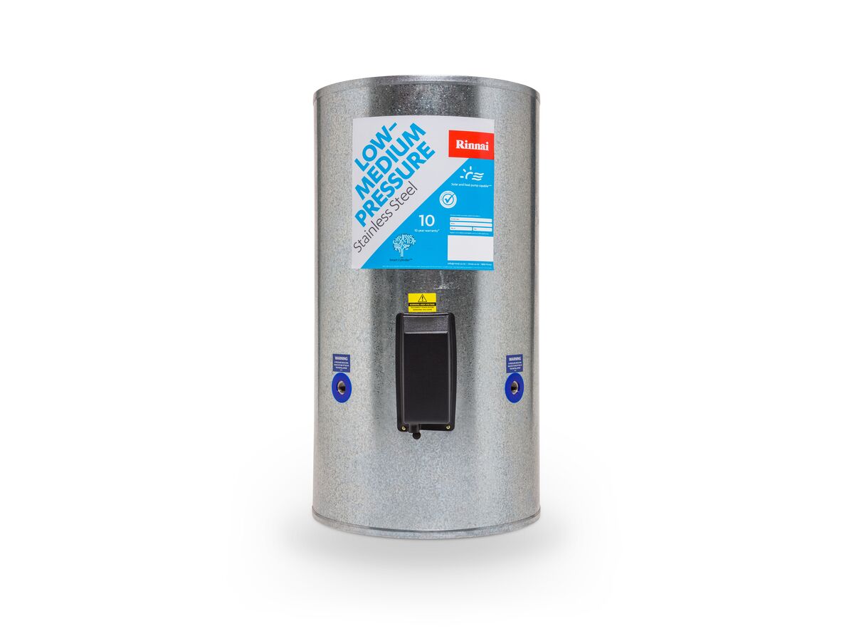 Rinnai 135L 3kW Light Pressure Stainless Steel Hot Water Cylinder