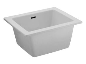 Lab Sink Self Rimming no Taphole 520X420 White