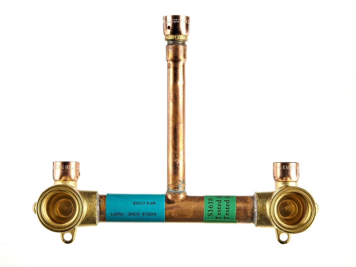 Auspex Shower Breech Top Entry 150mm 102mm Riser from Reece