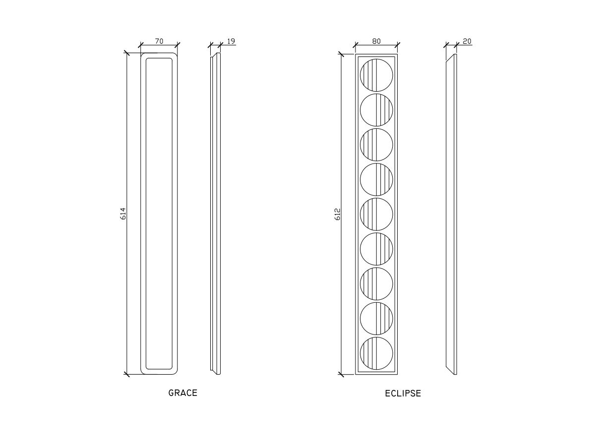 ISSY Adorn Undermount Wall Hung Vanity Unit with Doors Grande Handles
