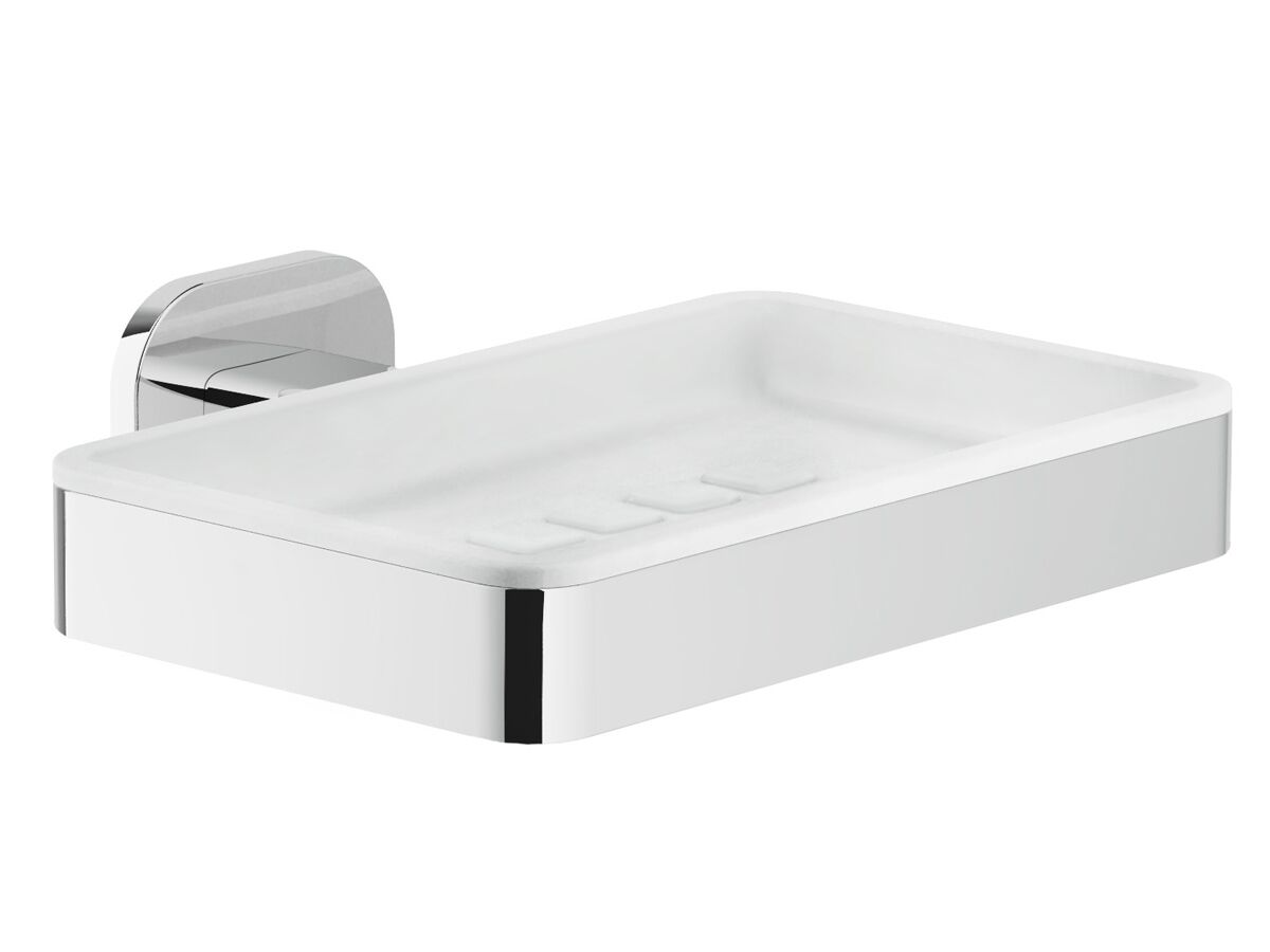 Teknobili Loop Wall Mount Soap Dish Chrome from Reece