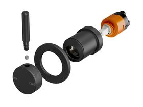Hero - Milli Etch Shower Mixer Tap Trimset Matte Black