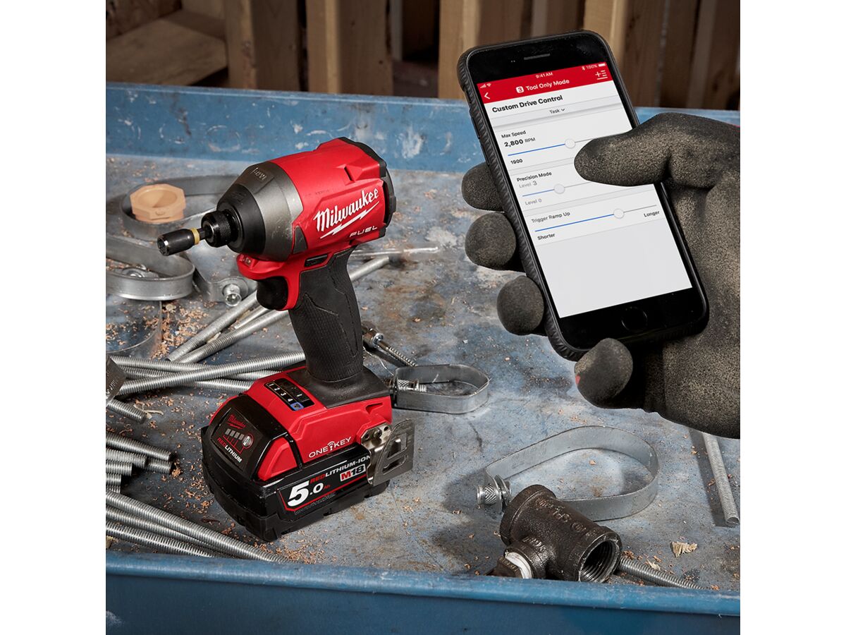 1/4" HEX IMPACT DRIVER W/ONE KEY