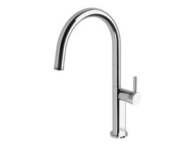 Hero - Milli Etch Gooseneck Sink Mixer Chrome (5 Star)