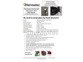 Specification Sheet - Thermotec Pipe Sleeve 2
