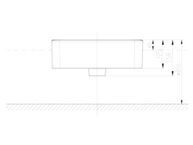 Ideal Standard Concept Semi Recessed Basin 1 Taphole White