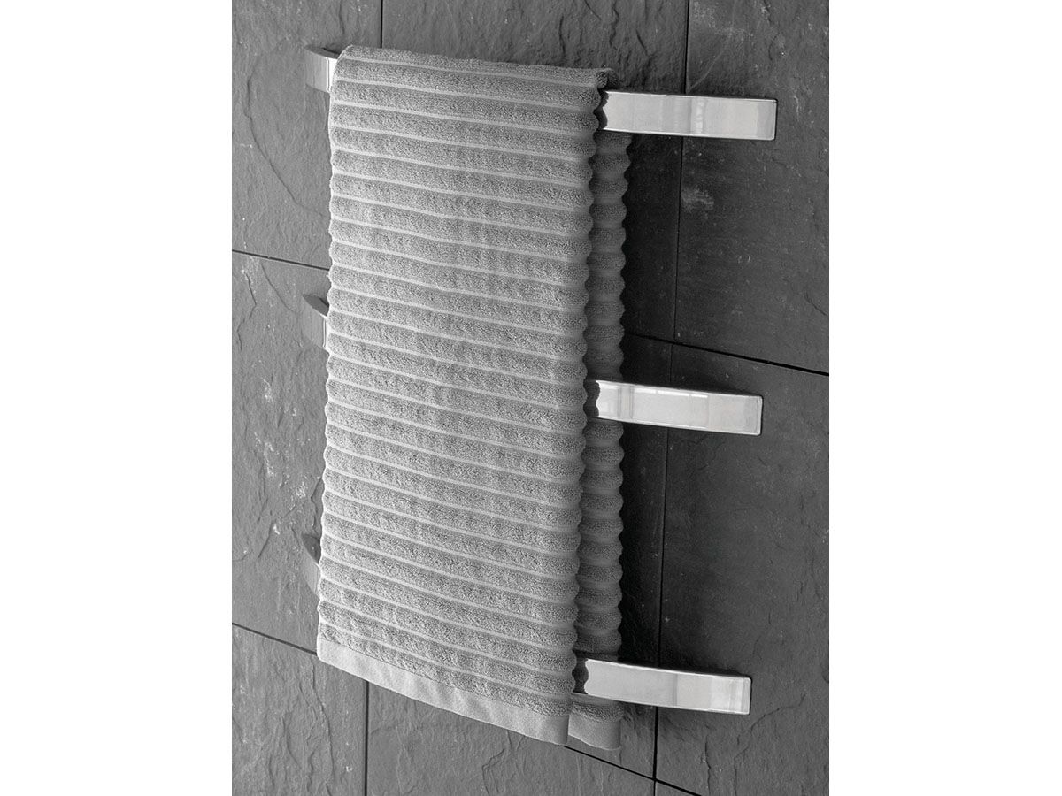 Kado Lux Curve Heated Towel Rail (Each) Stainless steel
