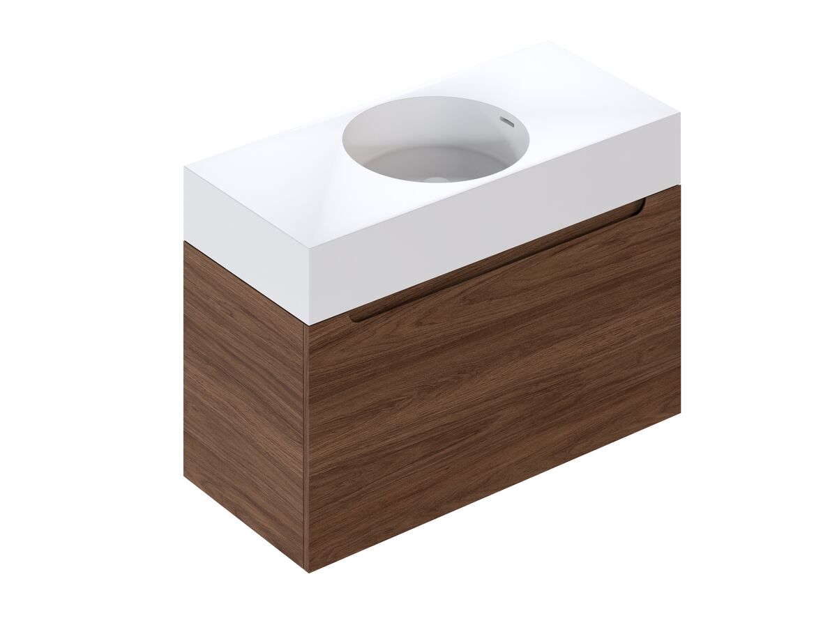Supporting Image - Omvivo Neo Two Wall Hung Vanity 1000