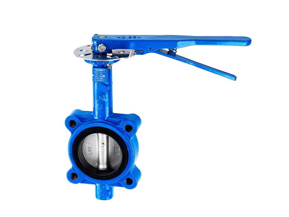 Dura Industrial Butterfly Valve Lugged Table E Lever 50-80mm