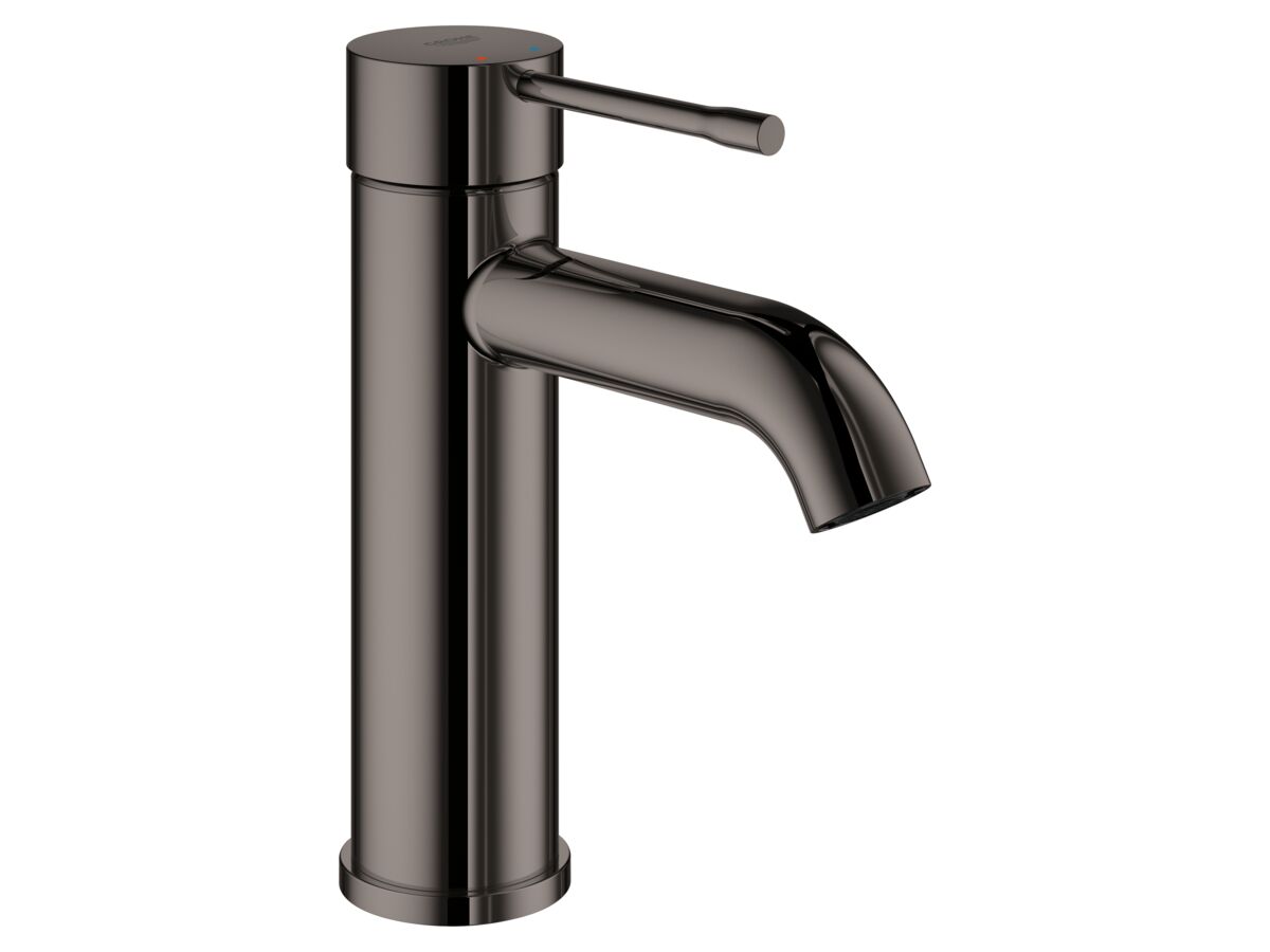 GROHE Essence New Basin Mixer Curved Hard Graphite (6 Star) from Reece