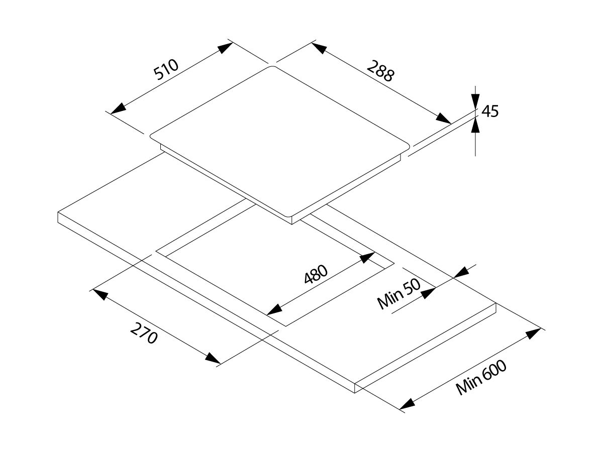 Franke Designer 30cm Gas Cooktop Stainless Steel from Reece