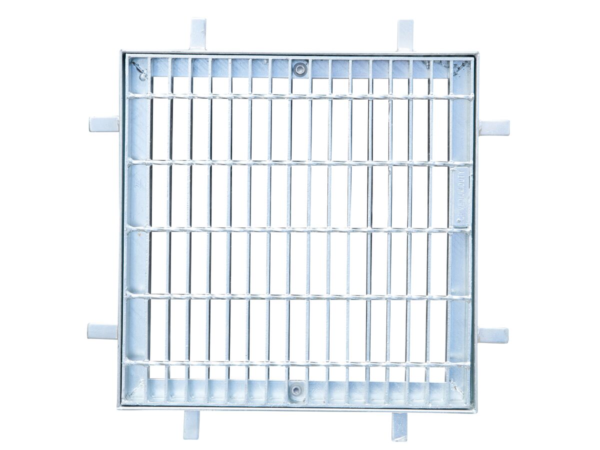 Steel Grate & Frame Galvanized 600mm x 600mm Class C from Reece