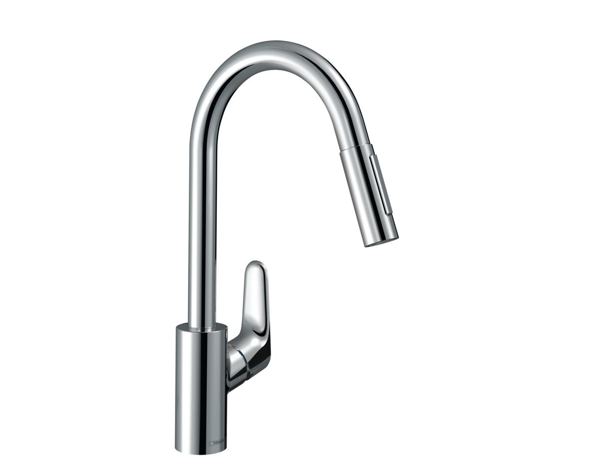 Hansgrohe Focus Kitchen Pullout Spray Mixer Chrome