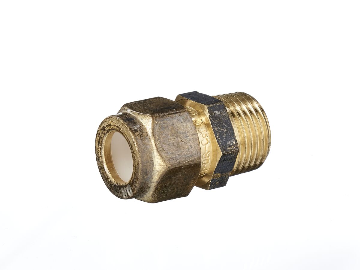 Nylon Olive Union 15mm Male x 15mm Copper from Reece