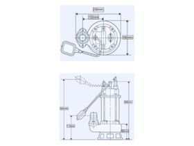 Lil Rippa Pump 1L/S@6M Sewage Cutter from Reece