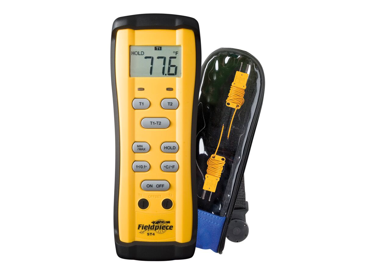 Fieldpiece Dual Temperature Meter With 2 Thermocouples