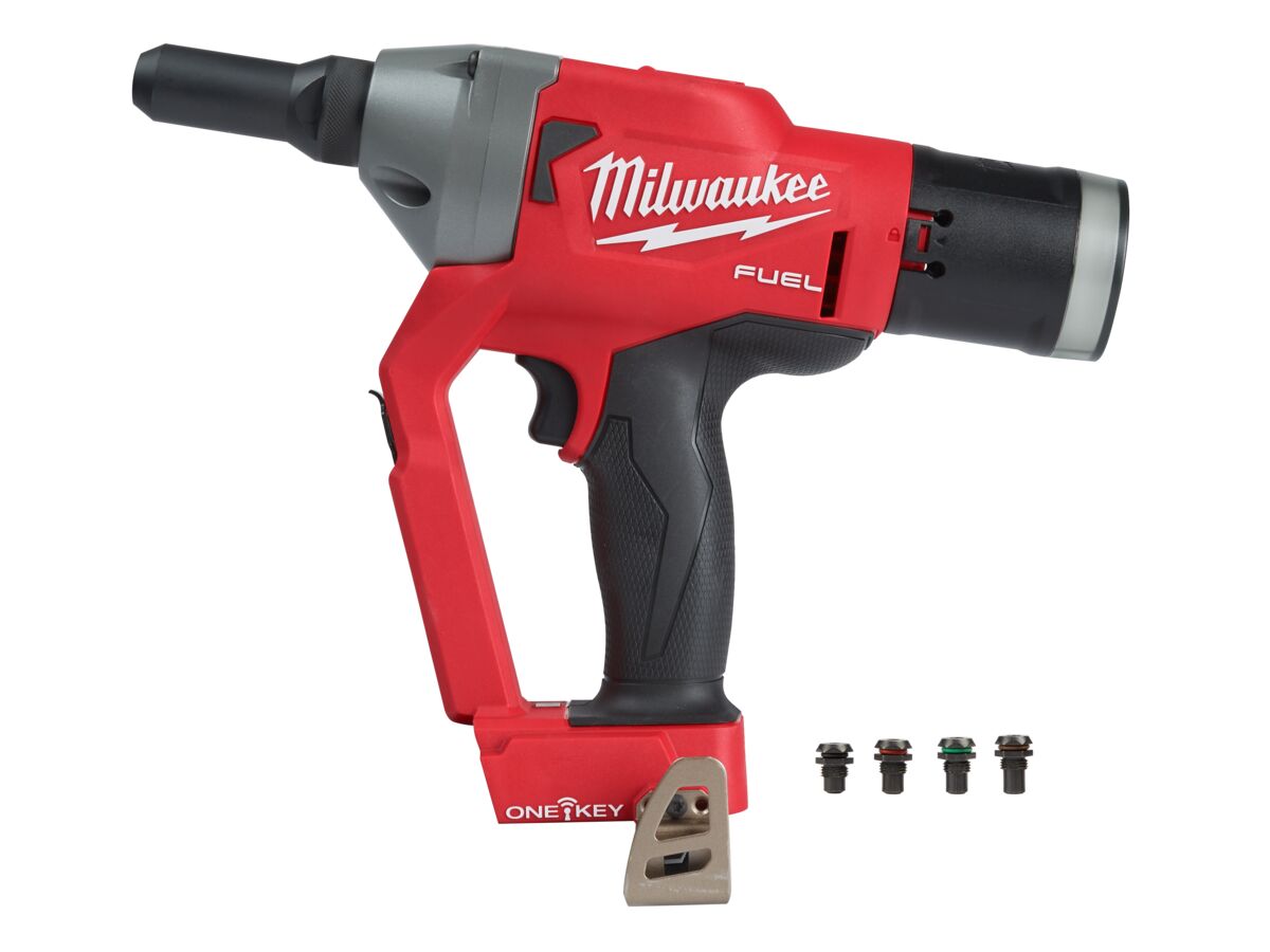 Milwaukee M18 Fuel 1/4" Rivet Tool with ONEKEY (Tool Only) from Reece