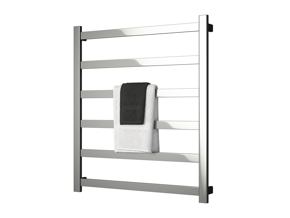 Milli Edge MK2 Non Heated / Heated Towel Rail 900mm x 1020mm Polished Stainless Steel