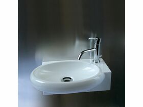 Whitestone XS Zetta Wall Basin 1 Taphole White