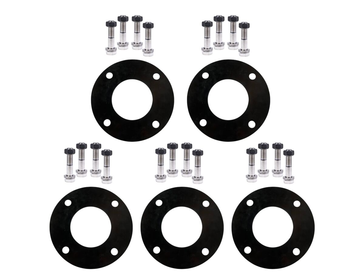 EPDM Gasket & 316 Stainless Steel Bolt Kit with Molybond Nuts For Zurn Backflow DCV/RPZ Assembly with Dimax Y-Strainer and RSGVS Table D/E