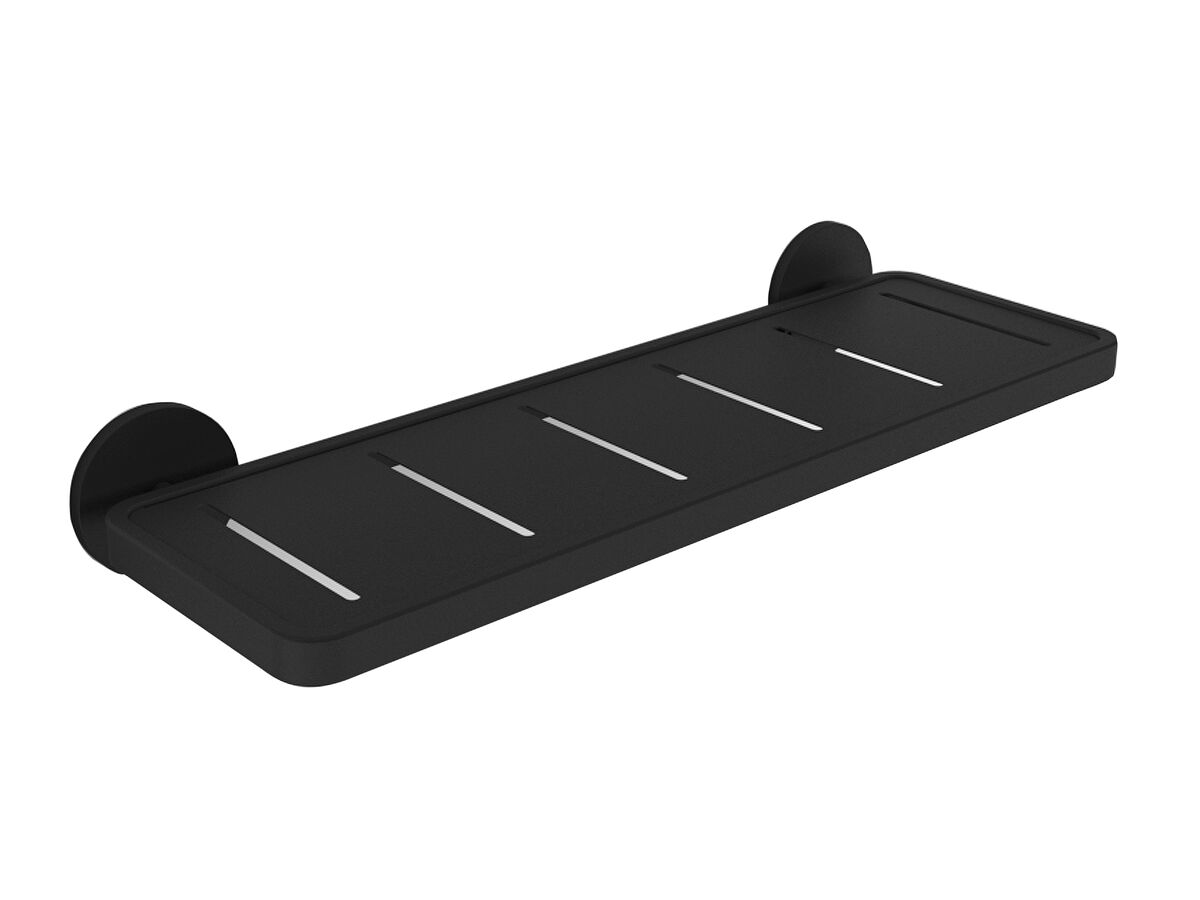 Milli Exo Shower Shelf Matte Black from Reece