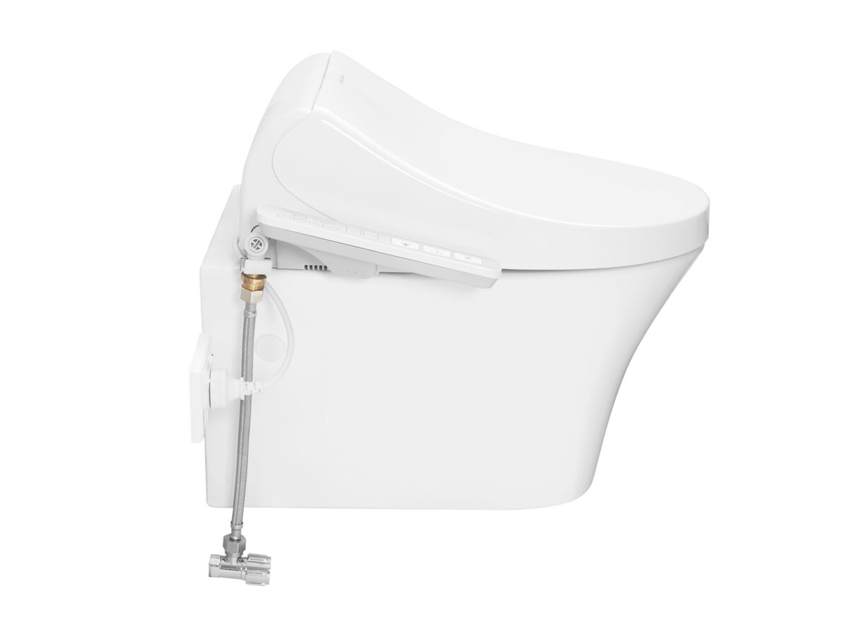 American Standard Signature Hygiene Rim Wall Hung Pan with SpaLet E-Bidet Seat (4 Star)