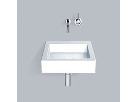 Alape WT.Q3 Wall Basin No Taphole 450mm White