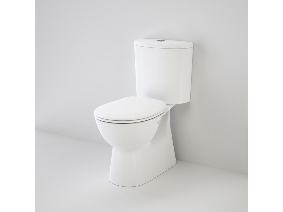 Cameo Close Coupled Toilet Suite Soft Close Seat Bottom Inlet White (4 Star)