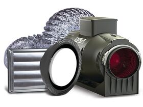 Allvent Round Frameless Exhaust Kit