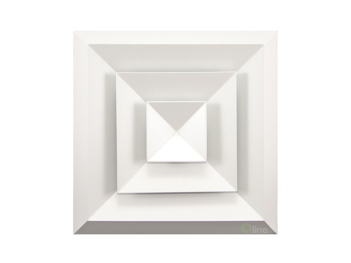 Air Diffuser Bevelled Edge 4 Way
