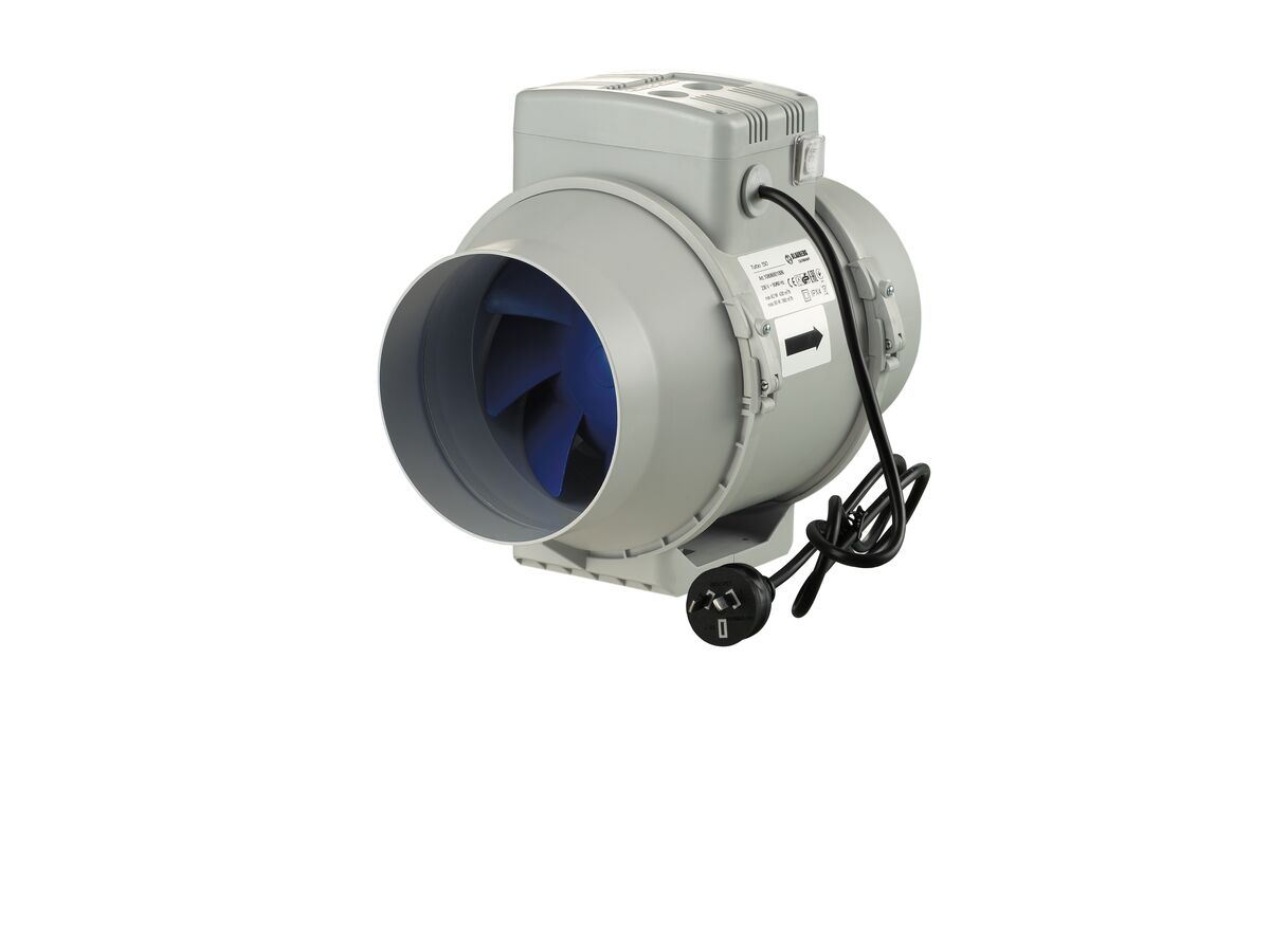 Blauberg Mixed Fan 150mm 2 Speed Timer 4 Pin