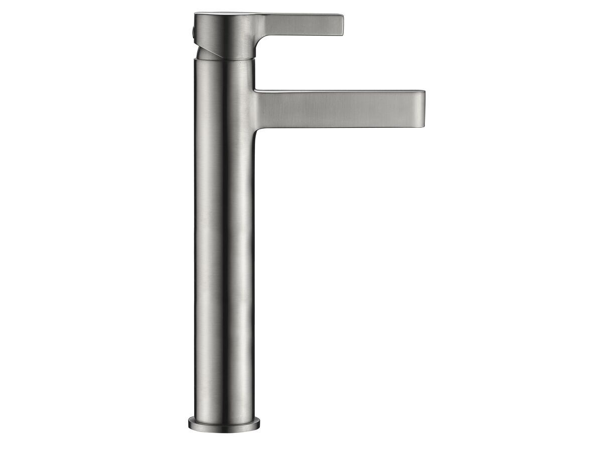 Mizu Stream Extended Basin Mixer Tap Brushed Nickel (5 Star) from Reece
