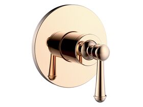 Posh Canterbury Shower / Bath Mixer Brass Gold