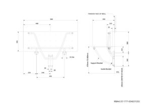 Folding Shower Seat AS1428.1 Matte Black