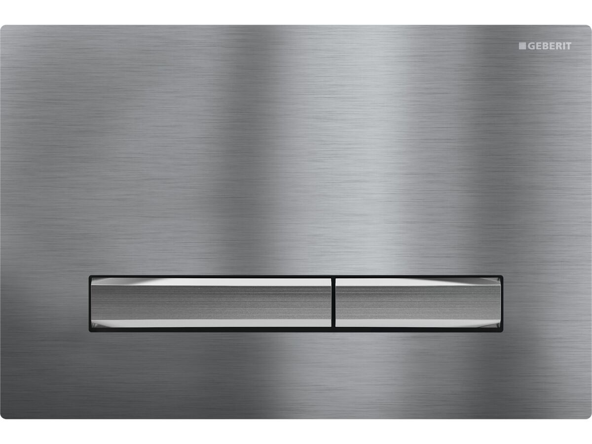 Geberit Sigma 50 Dual Flush Plate Brushed Stainless Steel