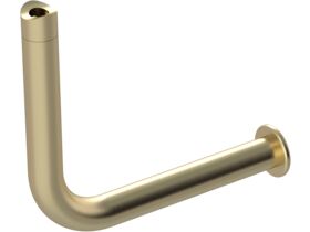 Mizu Drift Grab Rail Toilet Roll Holder Add-On Screw Connection Right Hand Brushed Nickel