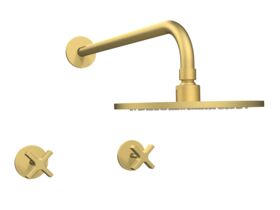 Milli Exo Shower Set Brushed Gold (3 Star)