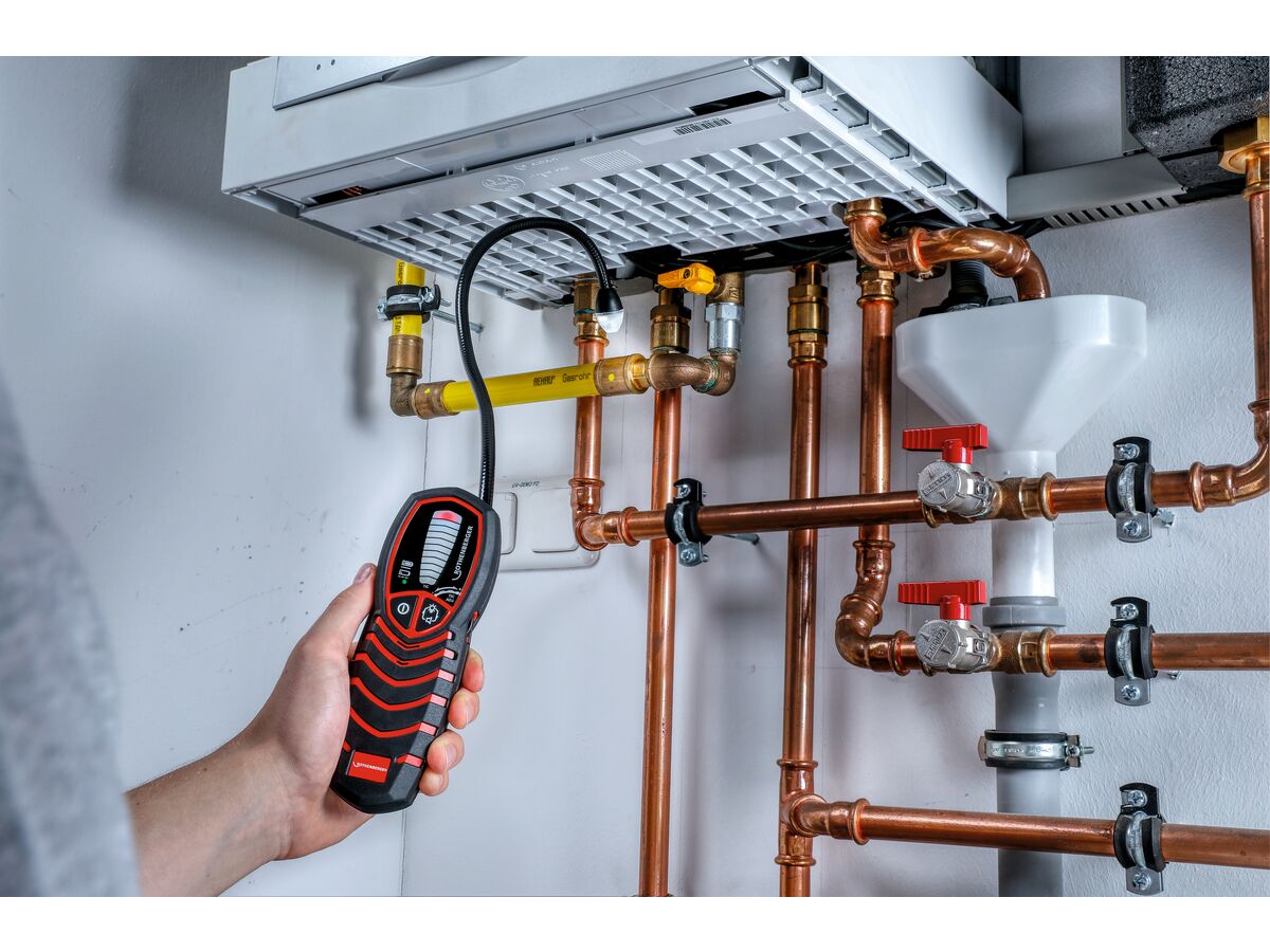 Rothenberger Rotest Electronic Gas Leak Detector 4 Set from Reece