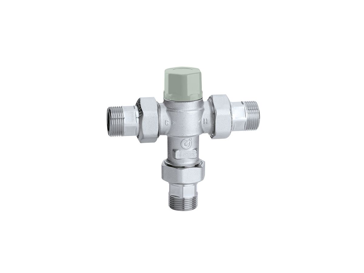 CALEFFI 5213 TEMP VALVE 3/4" 55 DEG 2XCV