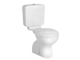 Posh Solus MK2 Low Level Link Plastic Toilet Suite S Trap White (4 Star)