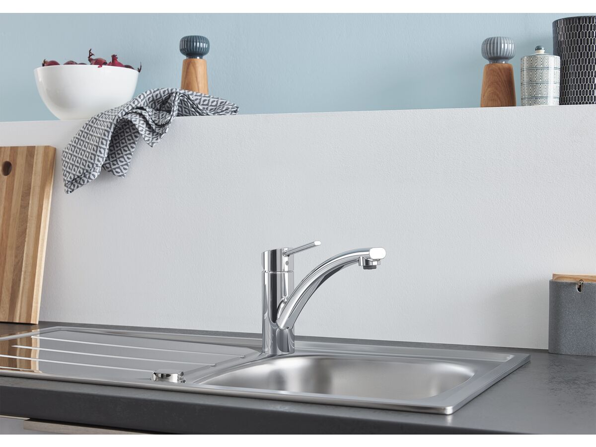 GROHE Swift Sink Mixer Tap Chrome (4 Star) from Reece