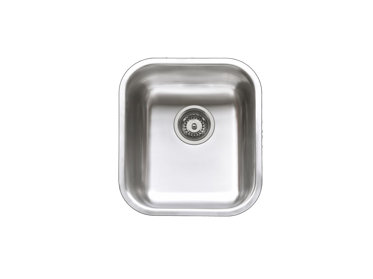 Posh Solus MK3 Single Bowl Undermount Sink No Taphole Stainless Steel