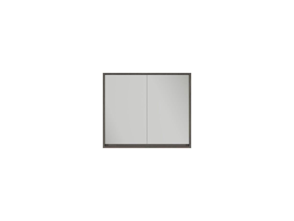 Kado Aspect 900mm Mirror Cabinet Two Doors