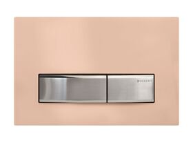 Geberit Sigma 50 Dual Flush Plate Rose Gold Metallic