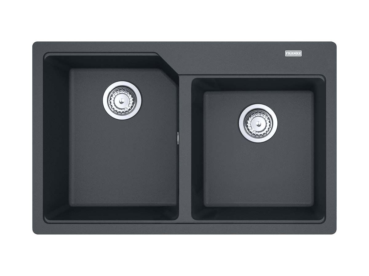 double bowl black onyx granite kitchen sink